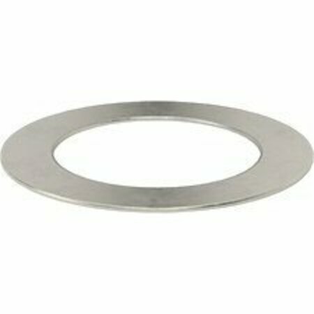 BSC PREFERRED 316 Stainless Steel Ring Shim 0.005 Thick 1/4 ID, 10PK 97022A323